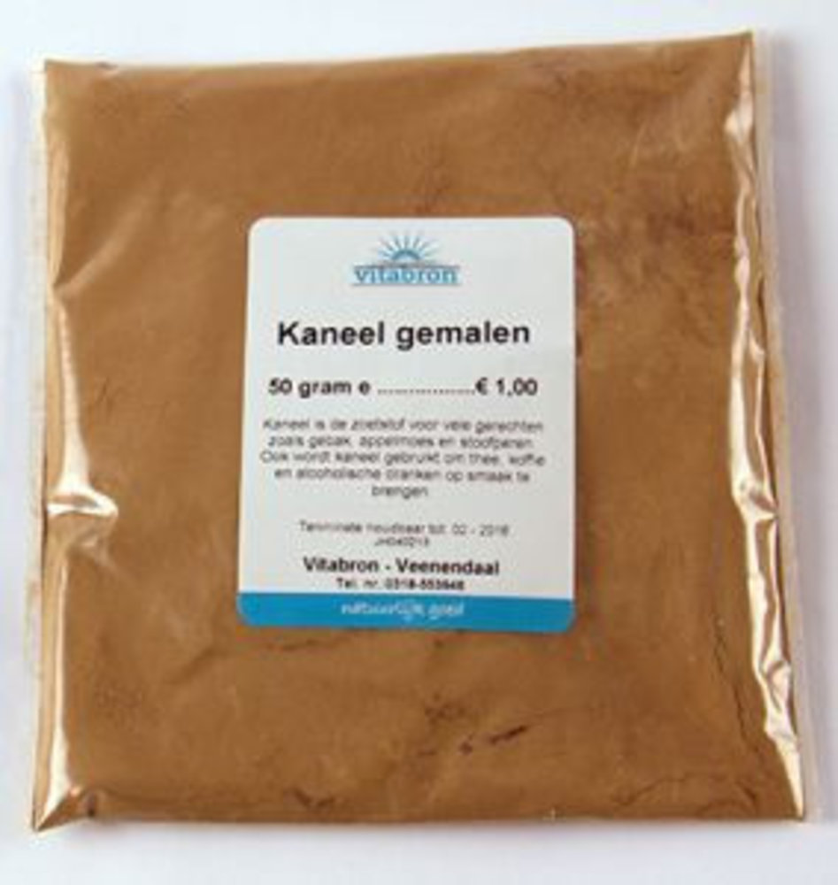 Vitabron Kaneel Cassia gemalen Vitabron Kaneel Cassia gemalen
