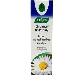 A Vogel Cinuforce neusspray droge neusslijmvlies A Vogel Cinuforce neusspray droge neusslijmvlies