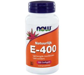 NOW Vitamine E-400 gemengde tocoferolen NOW Vitamine E-400 gemengde tocoferolen