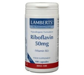 Lamberts Vitamine B2 50mg (riboflavine) Lamberts Vitamine B2 50mg (riboflavine)