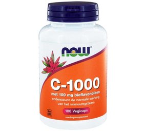 NOW Vitamine C 1000mg bioflavonoiden NOW Vitamine C 1000mg bioflavonoiden