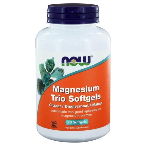 NOW Magnesium trio softgels NOW Magnesium trio softgels