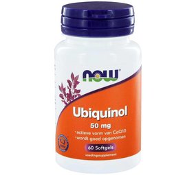 NOW Co-Q10 Ubiquinol 50mg NOW Co-Q10 Ubiquinol 50mg