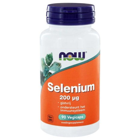 NOW Selenium gistvrij 200 mcg NOW Selenium gistvrij 200 mcg