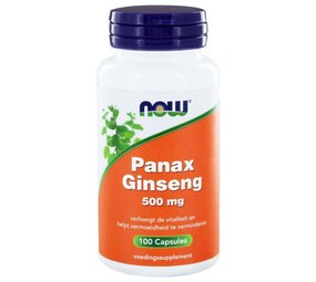 NOW Panax ginseng 500mg NOW Panax ginseng 500mg