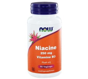 NOW Niacine flush vrij 250mg NOW Niacine flush vrij 250mg