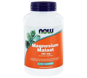 NOW Magnesium malaat 115mg NOW Magnesium malaat 115mg