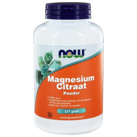 NOW Magnesium citraat poeder