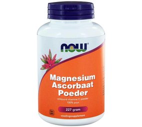NOW Vitamine C poeder magnesium ascorbaat NOW Vitamine C poeder magnesium ascorbaat