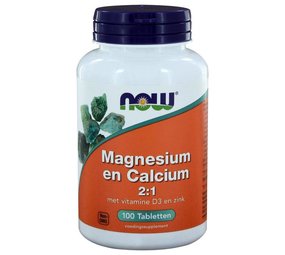 NOW Magnesium & calcium 2:1 NOW Magnesium & calcium 2:1