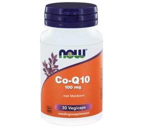 NOW Co-Q10 100mg met meidoorn NOW Co-Q10 100mg met meidoorn