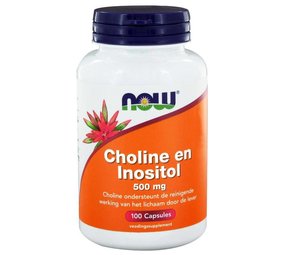 NOW Choline en inositol 500mg NOW Choline en inositol 500mg