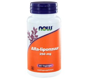NOW Alfa-liponzuur 250mg NOW Alfa-liponzuur 250mg