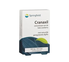 Springfield Cranaxil pro cranberry concentrate 500mg Springfield Cranaxil pro cranberry concentrate 500mg