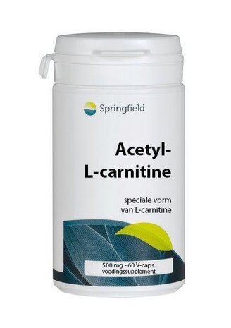 Springfield Acetyl-L-Carnitine 500mg