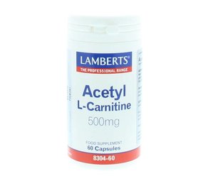 Lamberts Acetyl-L-Carnitine 500mg Lamberts Acetyl-L-Carnitine 500mg