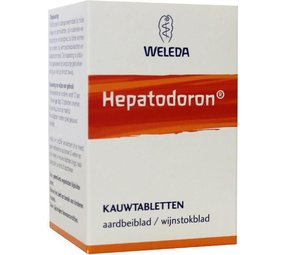 Weleda Hepatodoron kauwtabletten Weleda Hepatodoron kauwtabletten