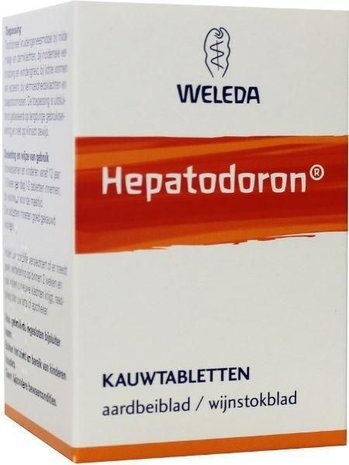 Weleda Hepatodoron kauwtabletten Weleda Hepatodoron kauwtabletten