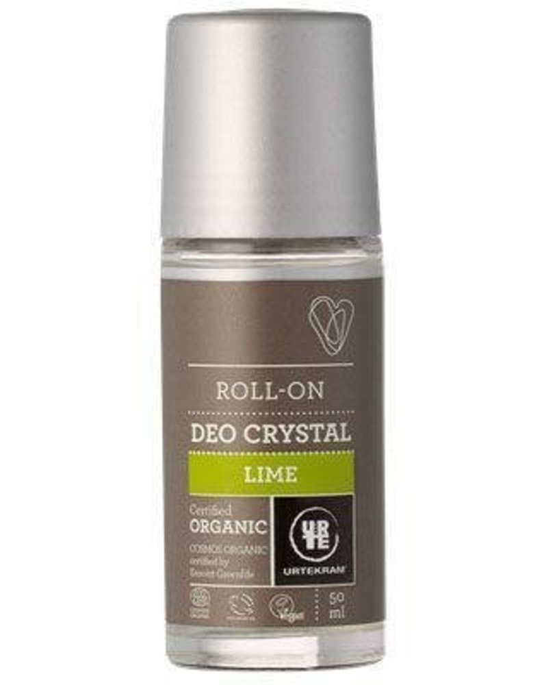 Urtekram Deodorant crystal roll on limoen Urtekram Deodorant crystal roll on limoen