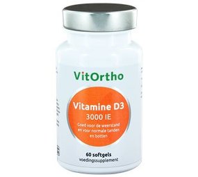 Vitortho Vitamine D3 3000IE