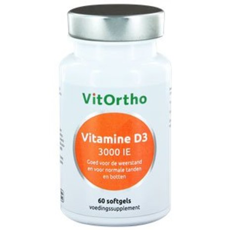 Vitortho Vitamine D3 3000IE