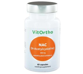 Vitortho NAC N-Acetyl cysteine 500 mg Vitortho NAC N-Acetyl cysteine 500 mg