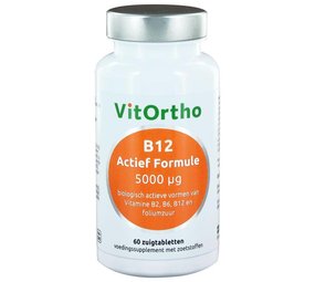 Vitortho B12 actief formule 5000 mcg