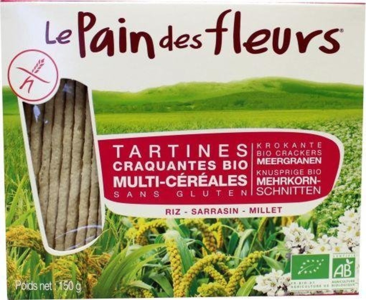 Pain Des Fleurs Meergranen crackers