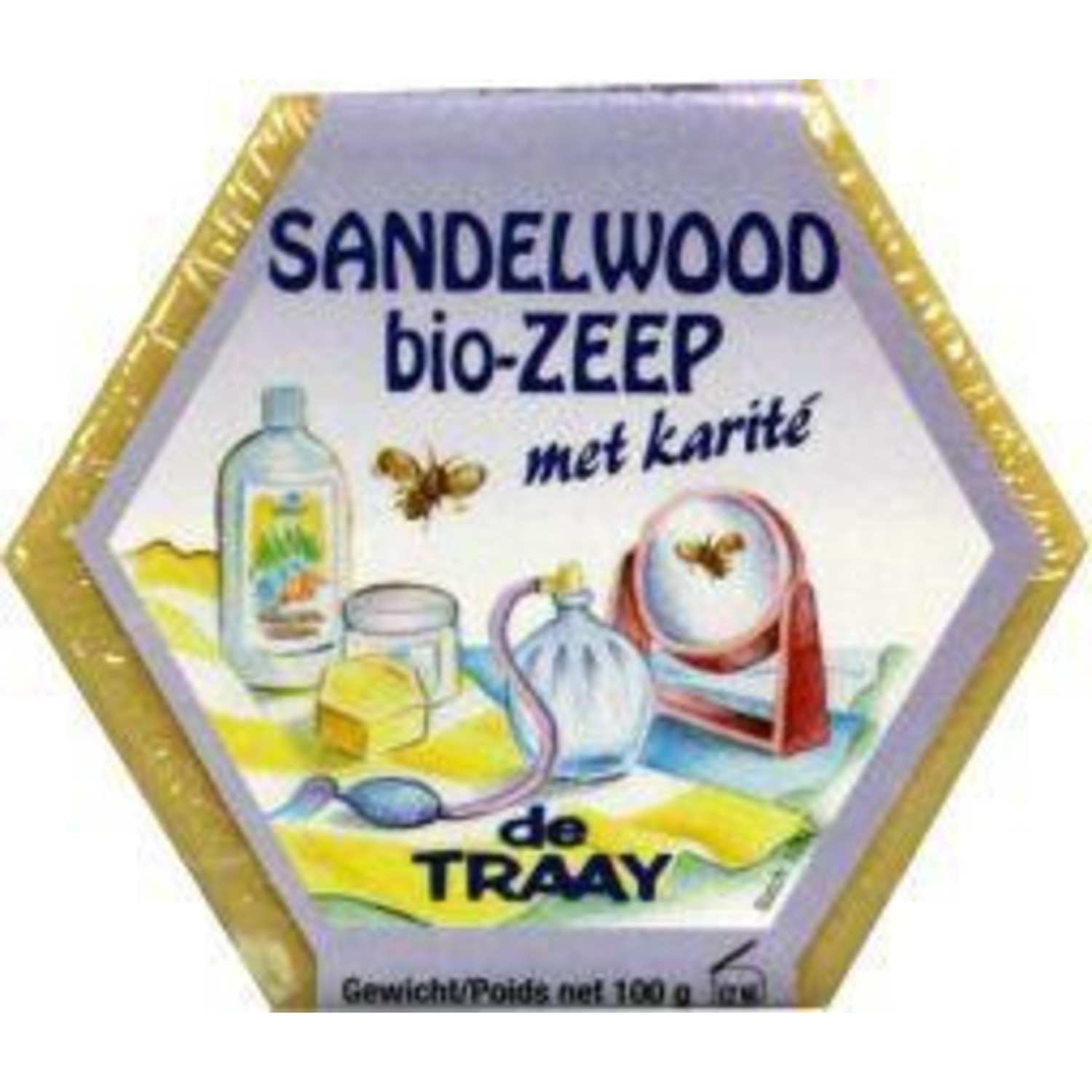 breuk Origineel kruipen Traay Zeep sandelhout bio - Vitabron