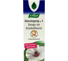 A Vogel Hoestspray droge hoest en kriebelhoest A Vogel Hoestspray droge hoest en kriebelhoest