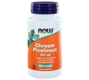 NOW Chroom Picolinaat 200 mcg NOW Chroom Picolinaat 200 mcg