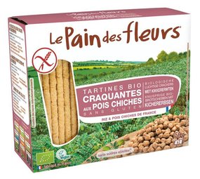 Pain Des Fleurs Kikkererwten crackers Pain Des Fleurs Kikkererwten crackers