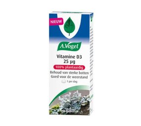 A Vogel Vitamine D3 25ug A Vogel Vitamine D3 25ug