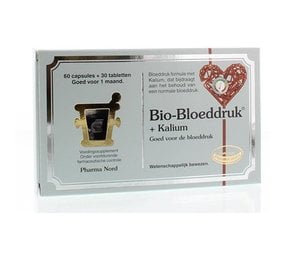 Pharma Nord Bio bloeddruk & kalium tabletten en capsules Pharma Nord Bio bloeddruk & kalium tabletten en capsules