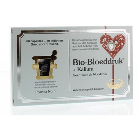 Pharma Nord Bio bloeddruk & kalium tabletten en capsules Pharma Nord Bio bloeddruk & kalium tabletten en capsules