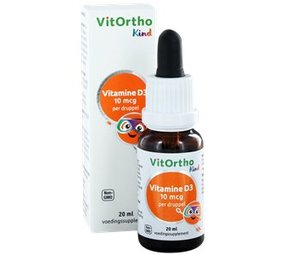 Vitortho Vitamine D3 10mcg (Kind) Vitortho Vitamine D3 10mcg (Kind)
