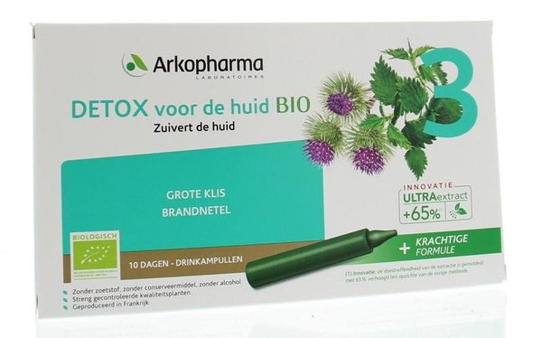 Arkofluids Detox huid bio Arkofluids Detox huid bio