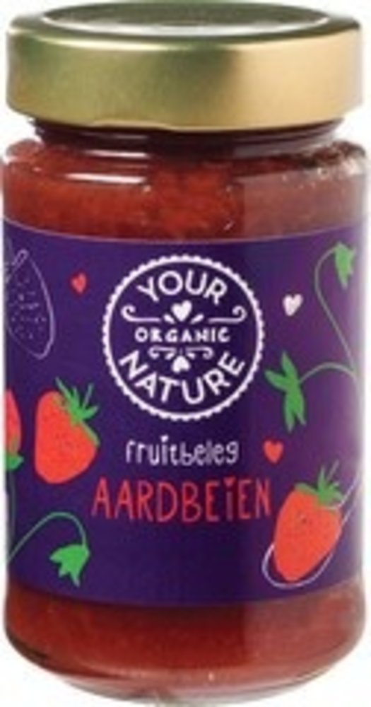 Your Organic Nature Aardbeien fruitbeleg Your Organic Nature Aardbeien fruitbeleg