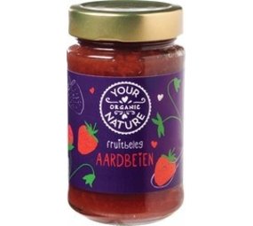Your Organic Nature Aardbeien fruitbeleg Your Organic Nature Aardbeien fruitbeleg