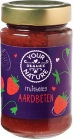 Your Organic Nature Aardbeien fruitbeleg Your Organic Nature Aardbeien fruitbeleg