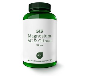 AOV 513 Magnesium AC & citraat 150mg AOV 513 Magnesium AC & citraat 150mg