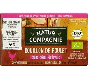 Natur Compagnie Kippenbouillon gist/suikervrij Natur Compagnie Kippenbouillon gist/suikervrij