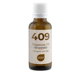AOV 409 Vitamine D3 druppels 25mcg AOV 409 Vitamine D3 druppels 25mcg