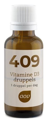 AOV 409 Vitamine D3 druppels 25mcg AOV 409 Vitamine D3 druppels 25mcg
