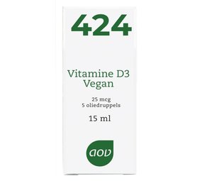 AOV 424 Vitamine D3 25mcg vegan