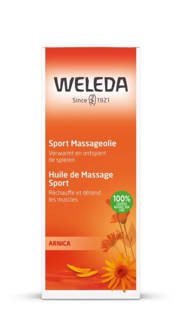 Weleda Arnica sport massageolie Weleda Arnica sport massageolie