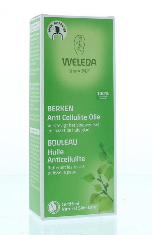 Weleda Berken anti cellulite olie