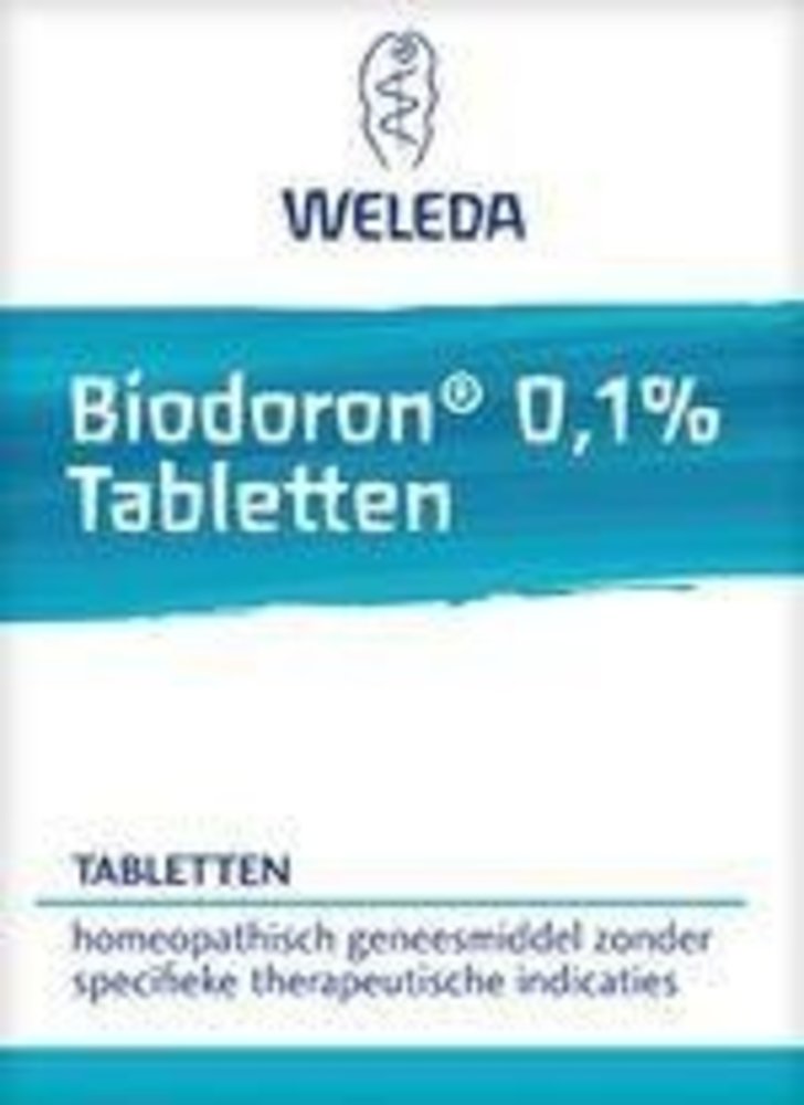 Weleda Biodoron 0.1% tabletten Weleda Biodoron 0.1% tabletten