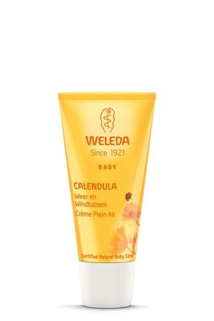Weleda Calendula baby weer & wind balsem Weleda Calendula baby weer & wind balsem