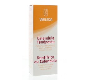 Weleda Oral care calendula tandpasta muntvrij Weleda Oral care calendula tandpasta muntvrij